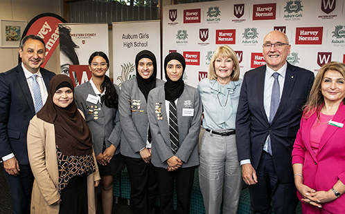 鶹ҳ receives landmark $7.9 million philanthropic gift from Harvey Norman to launch leadership academy, empowering young women in Western Sydney